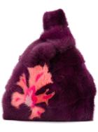 Simonetta Ravizza Furrissima Fe Tote - Pink & Purple
