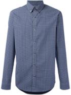 Michael Michael Kors Slim Fit Paisley Shirt, Men's, Size: Large, Blue, Cotton