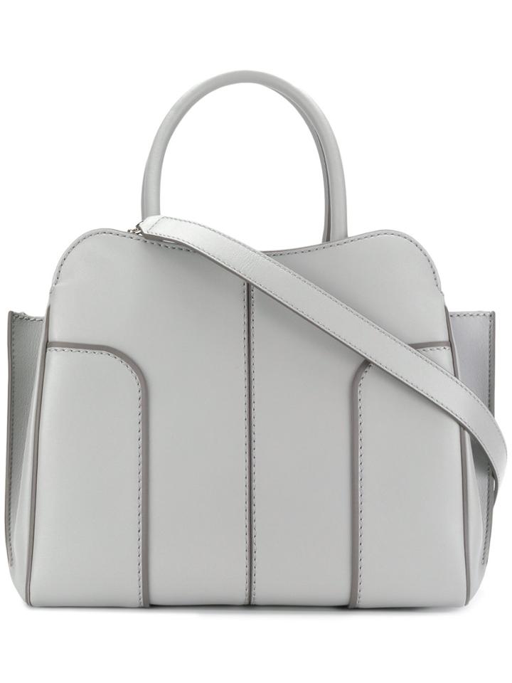 Tod's Sella Large Tote - Grey