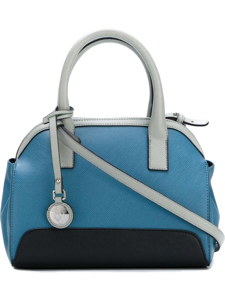 Armani Jeans Three Tone Tote Bag