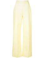 Dice Kayek High Waist Trousers - Yellow & Orange
