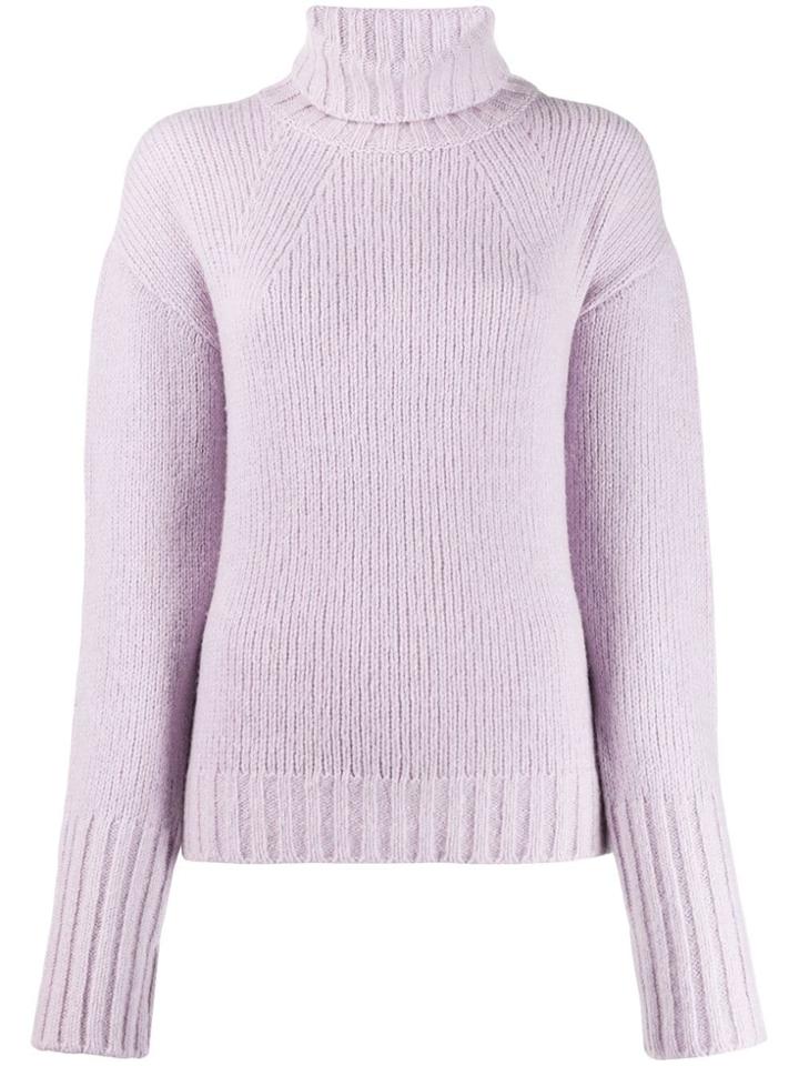 Philosophy Di Lorenzo Serafini Roll Neck Knitted Jumper - Purple
