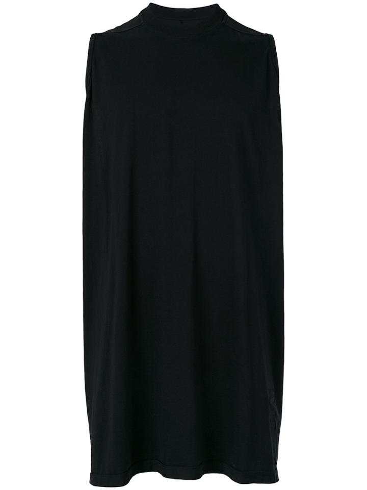 Rick Owens Drkshdw Long Tank Top - Black