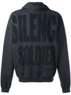 Haider Ackermann Silence Soldier Hoodie - Grey