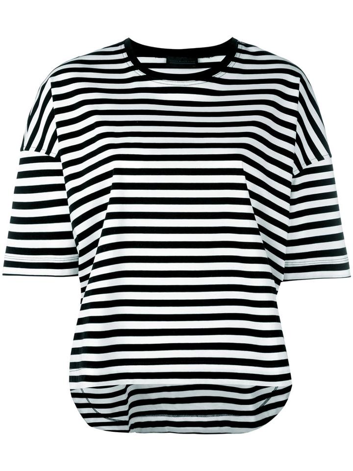 Diesel Black Gold - Horizontal Stripe T-shirt - Women - Cotton - S, Cotton