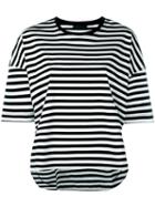 Diesel Black Gold - Horizontal Stripe T-shirt - Women - Cotton - S, Cotton