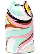 Emilio Pucci Oversized Printed Backpack - Multicolour