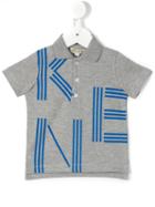Kenzo Kids - Logo Letters Polo Shirt - Kids - Cotton - 6 Mth, Grey