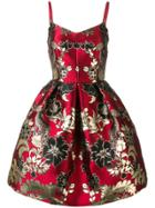 Dolce & Gabbana Broccato Flowers Dress - S8350 Jacquard