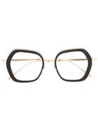Matsuda Oversized Square Glasses - Black