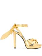 Saint Laurent Paige Sandals - Gold
