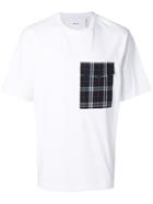 Helmut Lang Plaid Pocket T-shirt - White