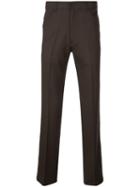 Second/layer Straight Tailored Trousers - Brown