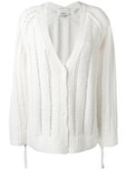 3.1 Phillip Lim Pointelle Cardigan - White