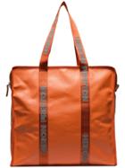 Heron Preston Orange Oversized Plastic Tote