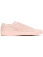 Common Projects Achilles Low Suede Sneakers - Pink & Purple