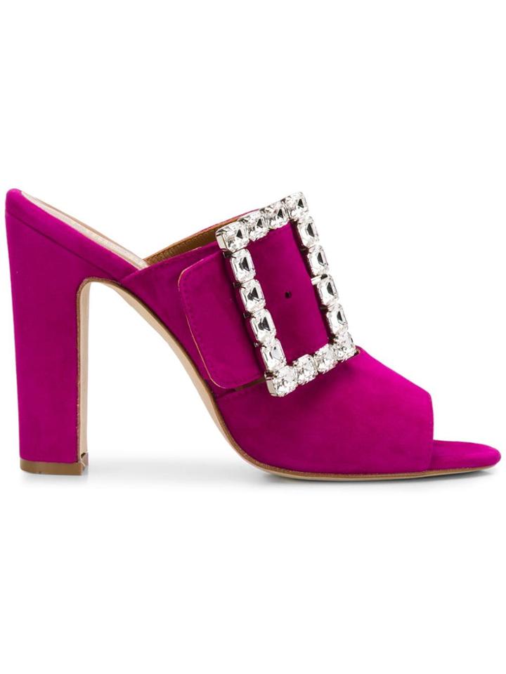Paris Texas Sabot 100 Mules - Pink