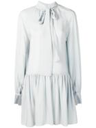 Stella Mccartney Tie Neck Dress - Grey