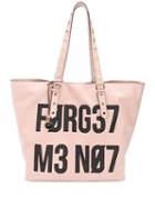 Red Valentino Forget Get Me Not Tote Bag - Pink