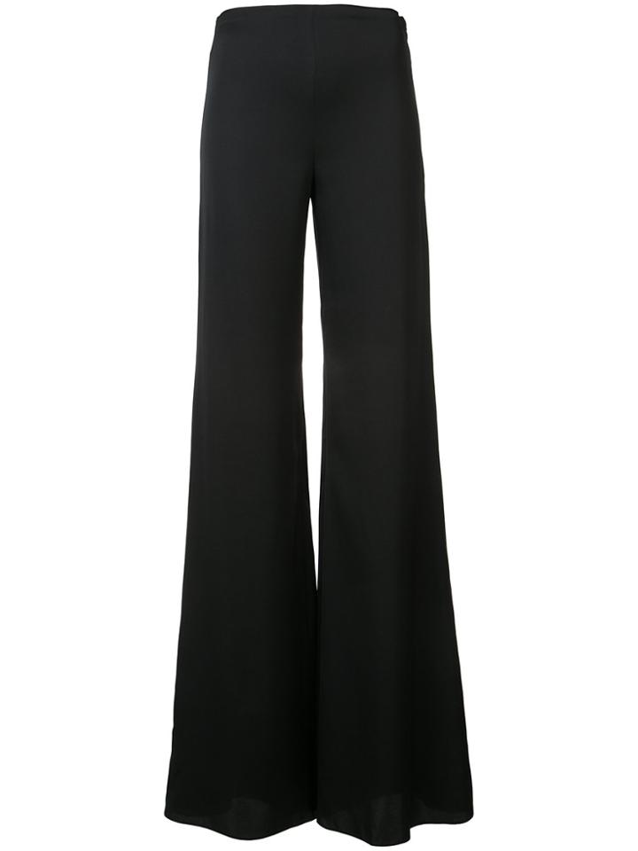 Vionnet Flared Trousers - Black