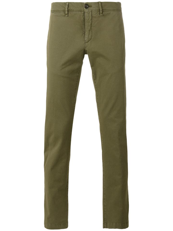 Moncler Classic Chino Trousers - Green
