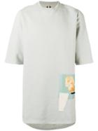 Dinge Felpa Jumbo T-shirt - Men - Cotton - One Size, Grey, Cotton, Rick Owens Drkshdw