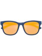 Mykita - 'levante' Sunglasses - Unisex - Acetate - One Size, Blue, Acetate