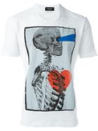 Dsquared2 Skeleton Print T-shirt