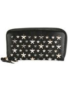 Jimmy Choo Star Embellished Wallet - Black