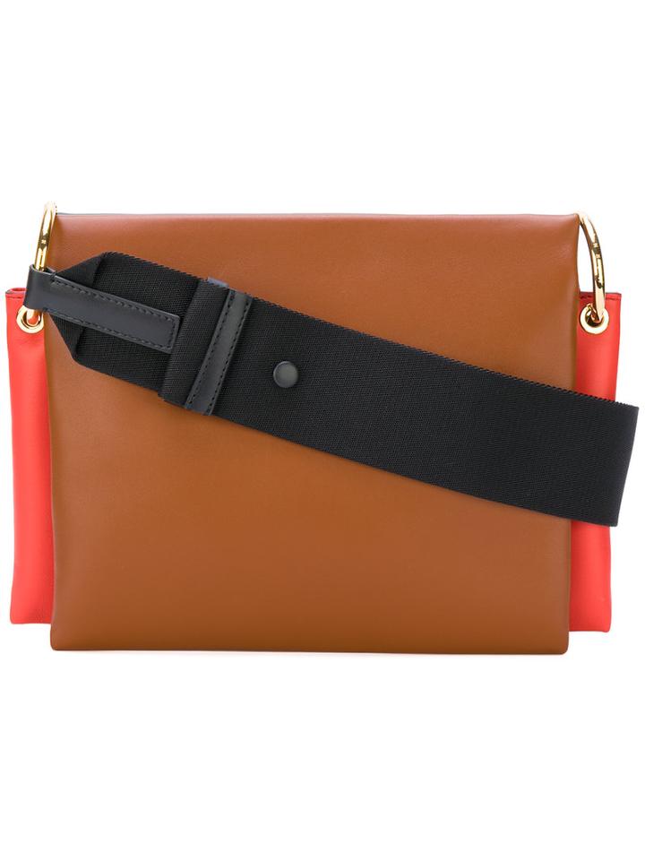 Marni - Beat Shoulder Bag - Women - Lamb Skin - One Size, Black, Lamb Skin