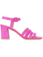 Maryam Nassir Zadeh Strappy Block-heel Sandals - Pink