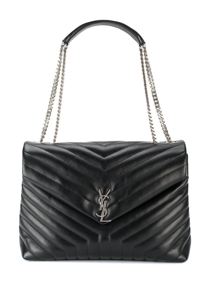 Saint Laurent - Large Monogram College Bag - Women - Leather/metal - One Size, Women's, Black, Leather/metal