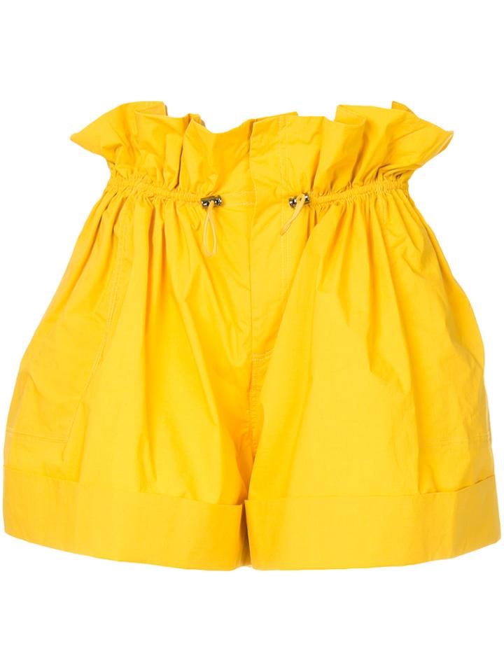 Sea Balloon Drawstring Shorts - Yellow & Orange
