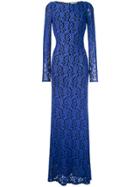 Alice+olivia Maryanna Flared Maxi Dress - Blue