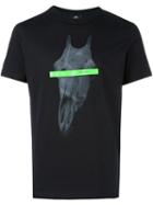 Ps By Paul Smith Skull Print T-shirt, Men's, Size: Large, Black, Organic Cotton