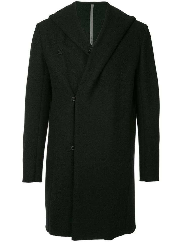 Kazuyuki Kumagai Wrap Style Coat - Black