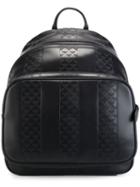 Emporio Armani Backpack, Black, Cotton/leather