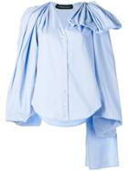 Y / Project Oversized Fit Blouse - Blue