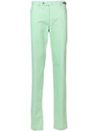 Pt01 Slim-fit Tailored Trousers - Green