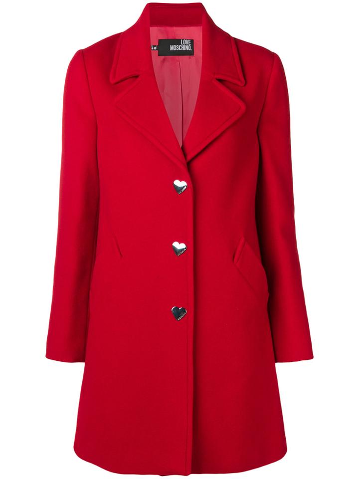 Love Moschino Tailored Fitted Coat