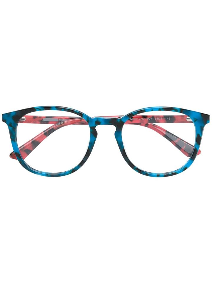 Mcq By Alexander Mcqueen Eyewear Oversized Tortoise Shell Frames -