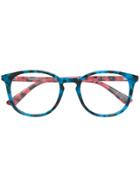 Mcq By Alexander Mcqueen Eyewear Oversized Tortoise Shell Frames -