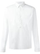 La Perla 'dress Code' Shirt, Men's, Size: Large, White, Cotton/nylon/spandex/elastane