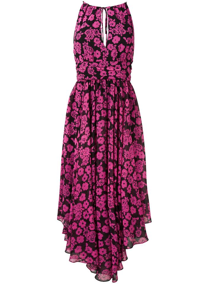 Milly Vena Dress, Women's, Size: 6, Pink/purple, Polyester/nylon/spandex/elastane/silk