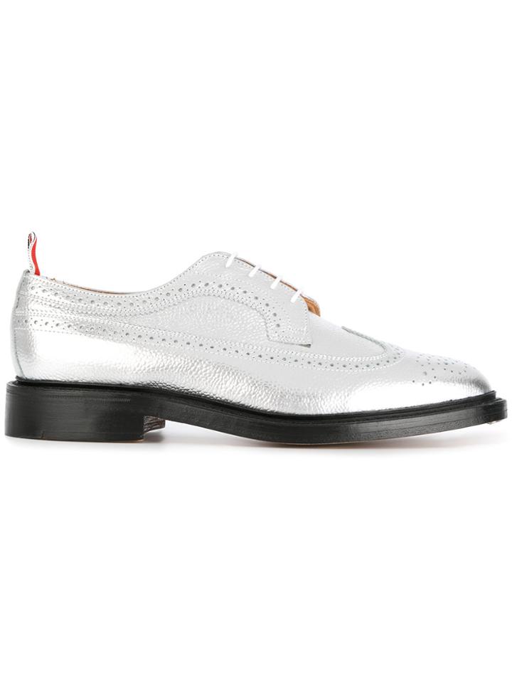 Thom Browne Classic Longwing Brogues - Grey