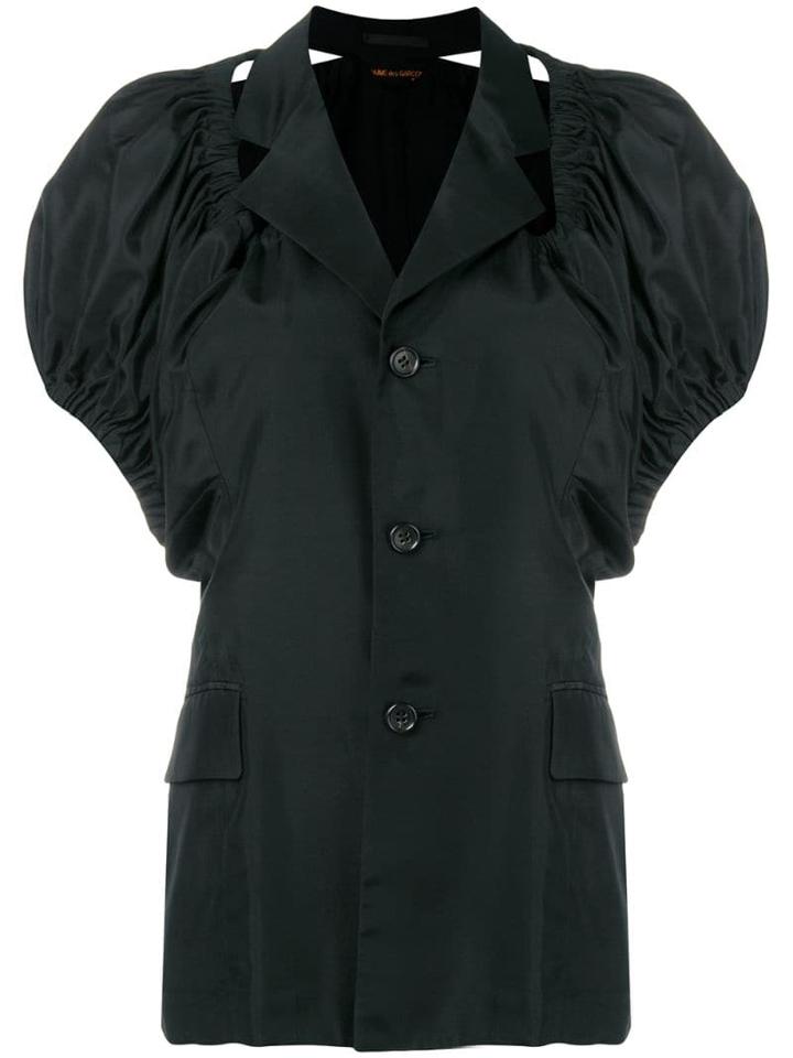 Comme Des Garçons Pre-owned 1989 Off-the-shoulder Jacket - Black