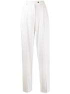 Joseph Tailored High Rise Trousers - White
