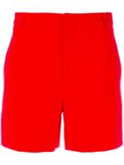 Maison Kitsuné Side Welt Pockets Shorts - Red