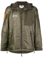 Junya Watanabe Man Zipped Hooded Jacket - Green