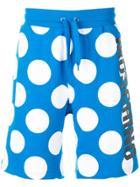 Moschino Polka Dot Shorts - Blue